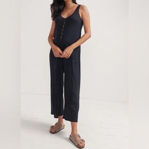 Hatch Maternity All Tri Jumpsuit in Black (Size 0)
